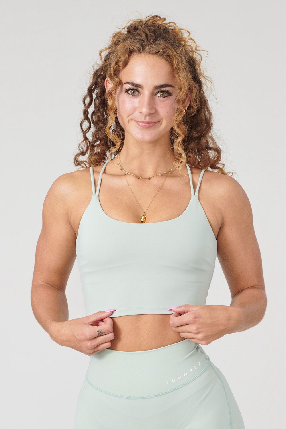 Aqua Young LA W310 Progress Sports Bra NZ | 4503268-IP