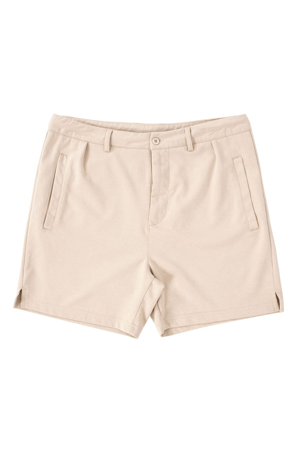 Beige Young LA 145 Casual Chino Shorts NZ | 6438971-AU