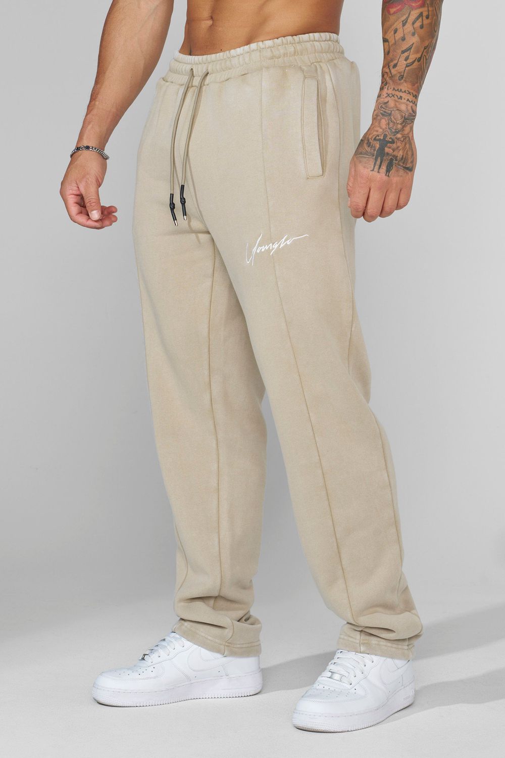 Beige Young LA 229 - Frontline Sweat Pants NZ | 7590264-XA