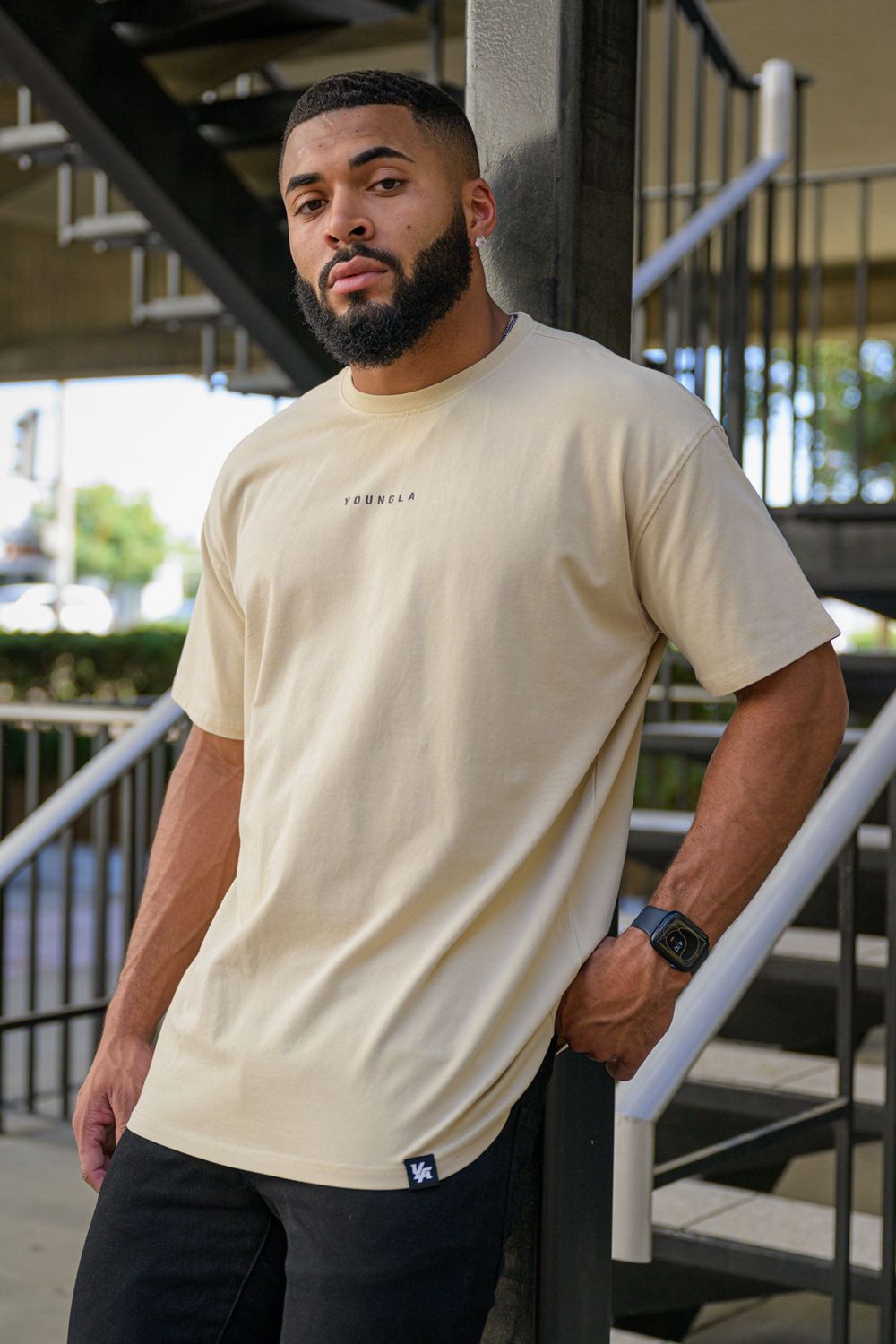 Beige Young LA 401 Essential Jacked Tees NZ | 5807926-WV