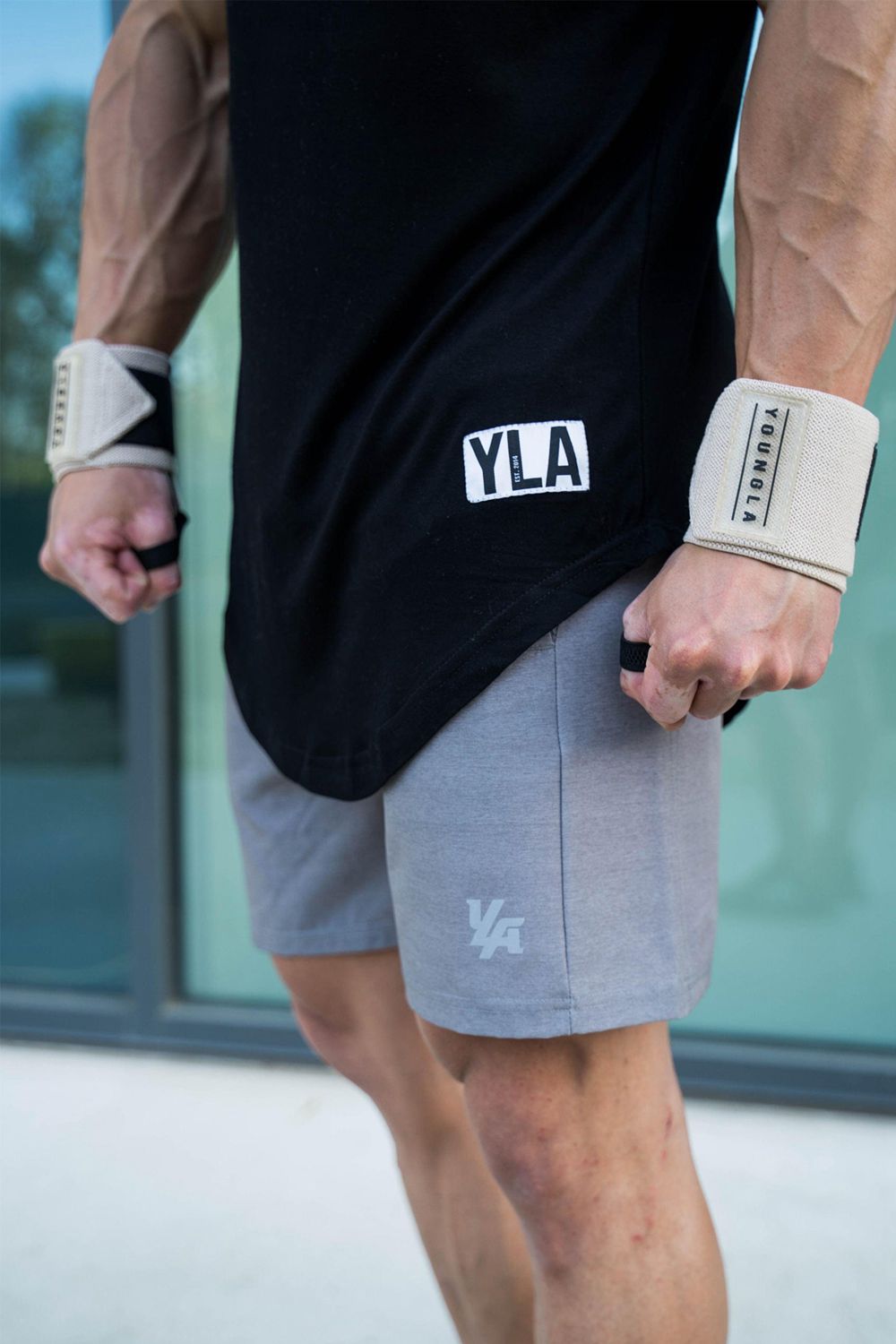 Beige Young LA 913 Wrist Wraps NZ | 6159340-QL