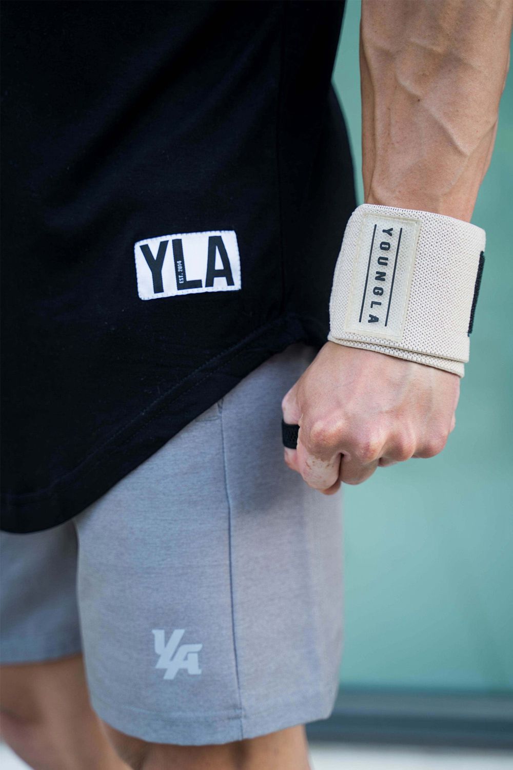 Beige Young LA 913 Wrist Wraps NZ | 6159340-QL