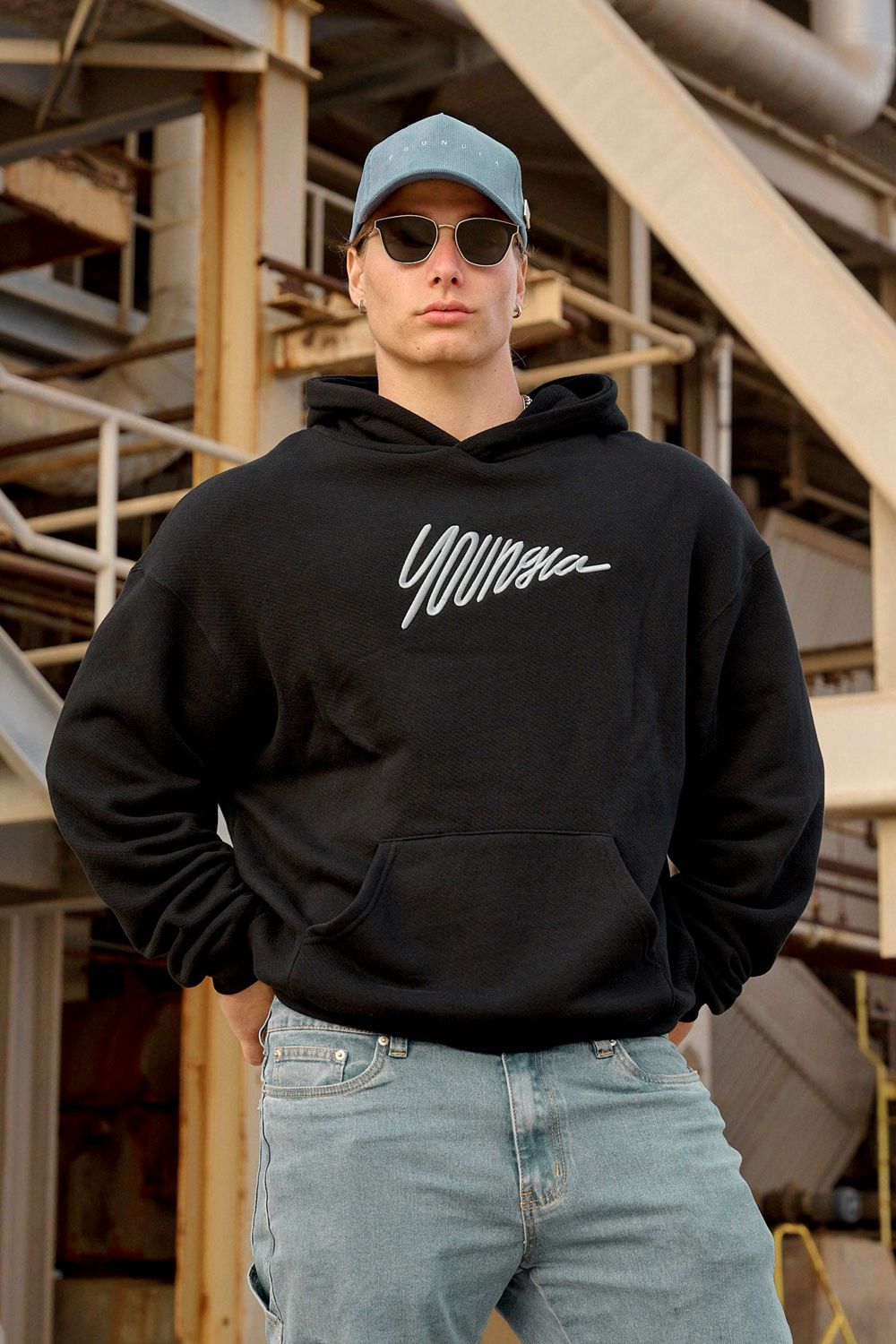 Black Young LA 510 - Wavy Hoodies NZ | 4723896-CD