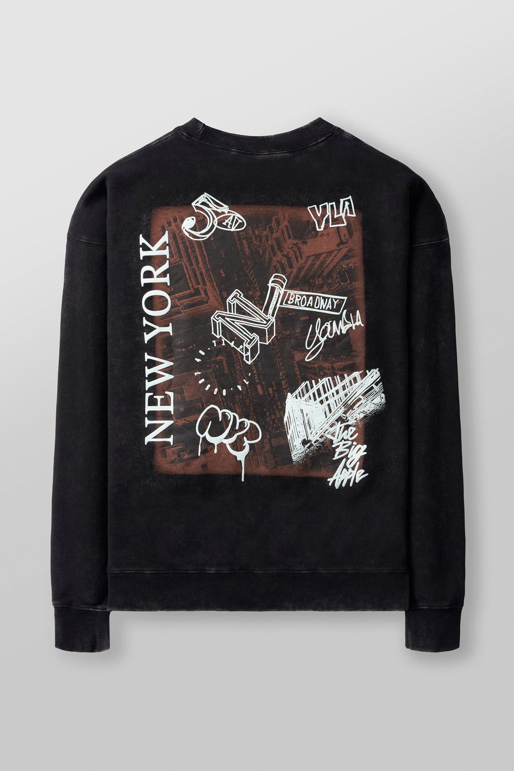 Black Young LA 565 - Us Tour Crewnecks NZ | 3584067-FM