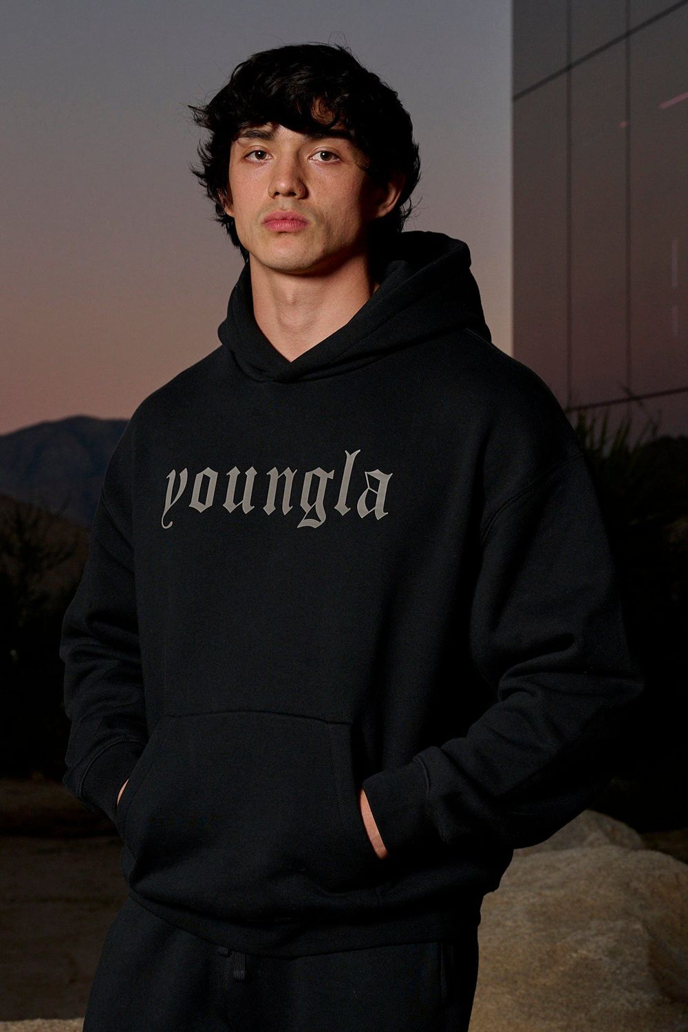 Black Young LA 566 - Cloud 9 Hoodies NZ | 5209481-DS