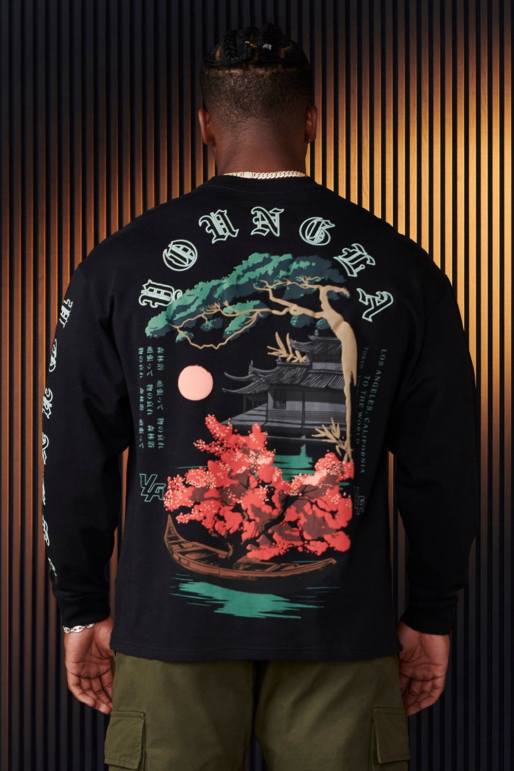 Black Young LA 8038 - Tokyo Longsleeves NZ | 9203645-KF