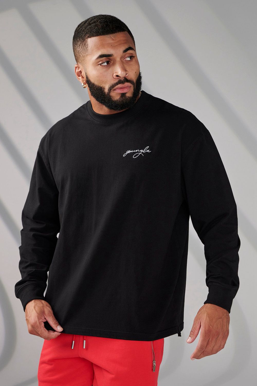 Black Young LA 805 Essential Longsleeves NZ | 1594860-SU