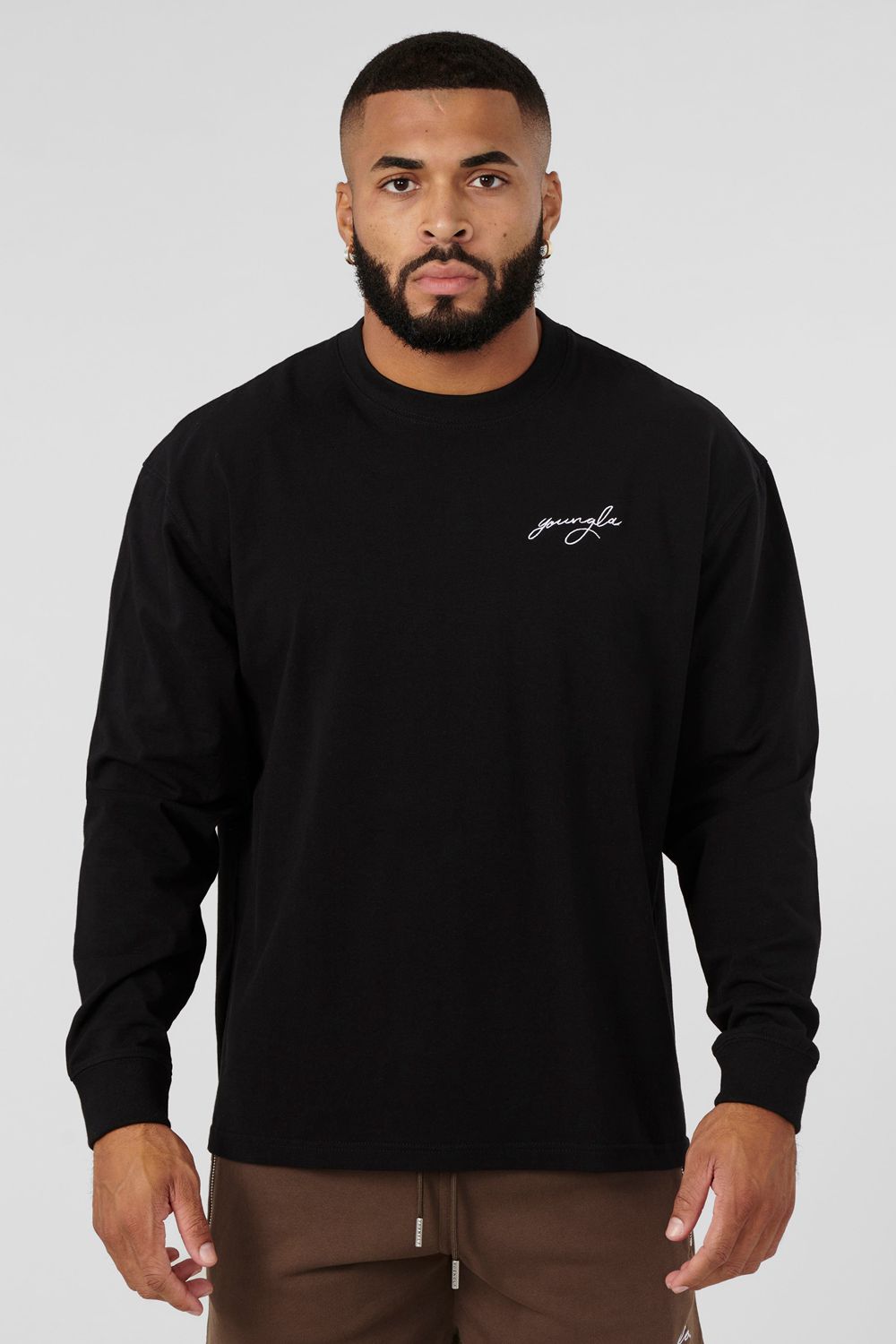 Black Young LA 805 Essential Longsleeves NZ | 1594860-SU