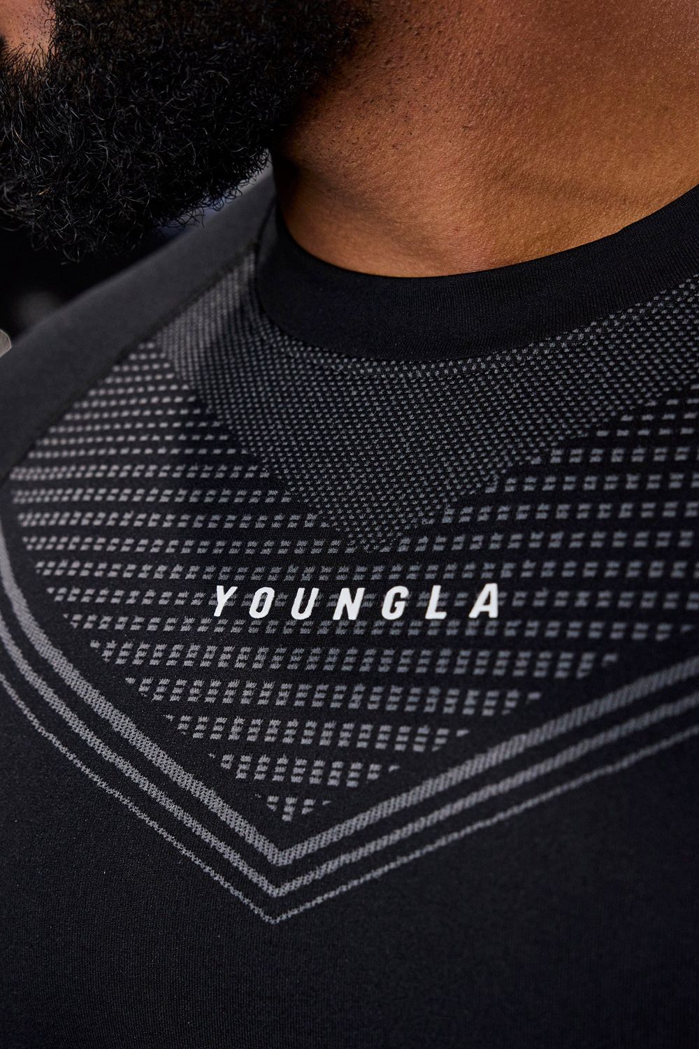 Black Young LA 833 - Superhero Compression Longsleeves NZ | 8709513-VH