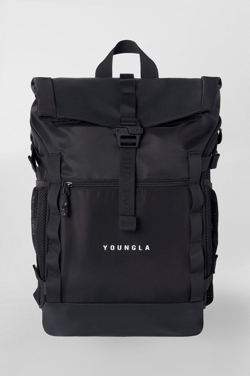 Black Young LA 9026 - Commuter Backpack NZ | 8325479-PM