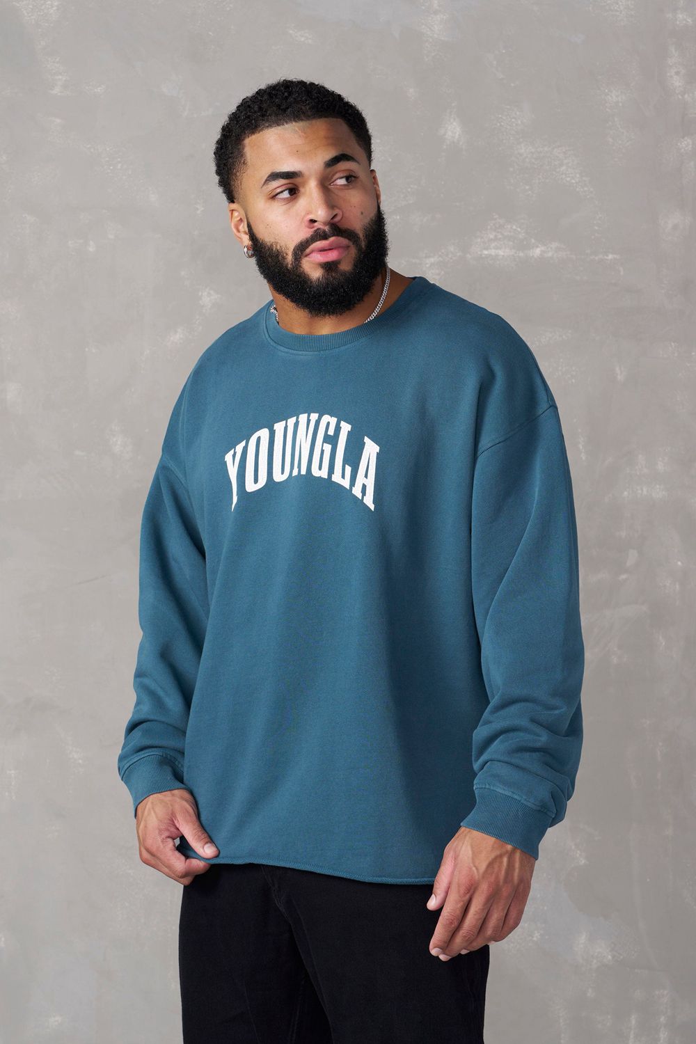 Blue Young LA 826 - Uni Crewneck NZ | 3986120-NZ