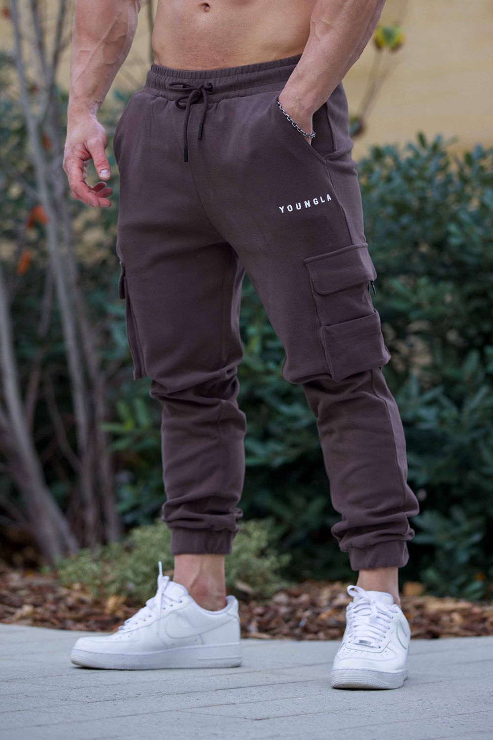 Brown Young LA 240 Cloud Rambo Joggers NZ | 1260857-RF