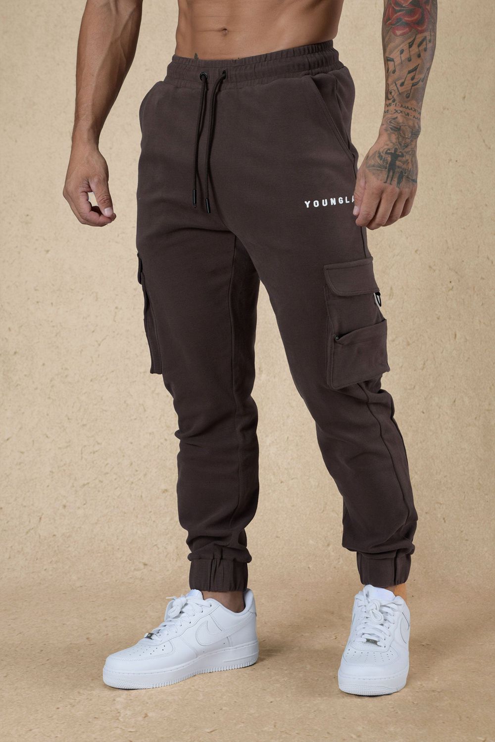 Brown Young LA 240 Cloud Rambo Joggers NZ | 1260857-RF