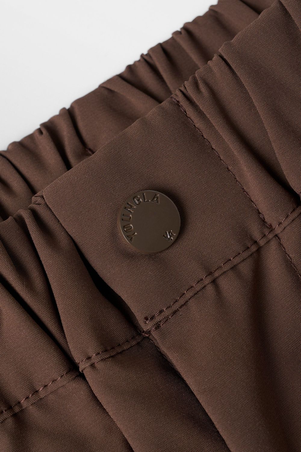 Brown Young LA 246 - Side Zipper Joggers NZ | 8325917-MO