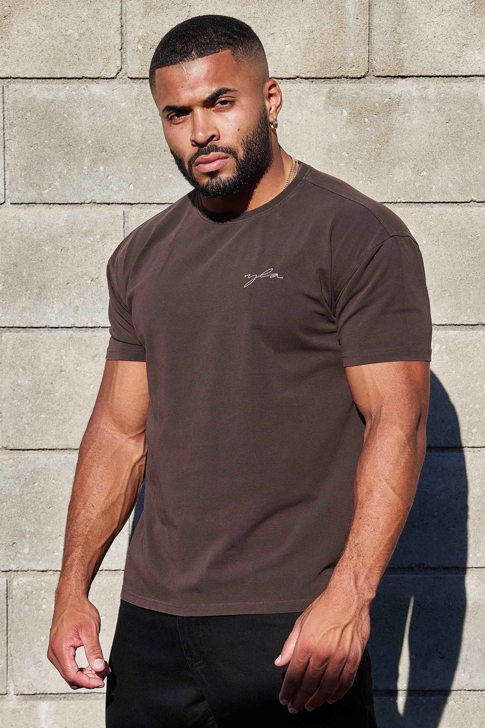 Brown Young LA 466 Tailored Tees NZ | 7326589-MO