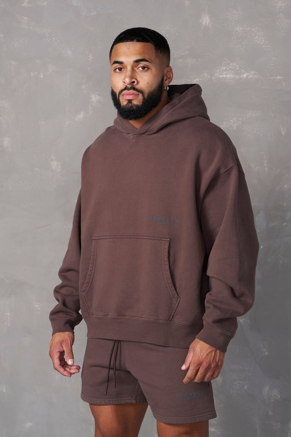 Brown Young LA 533 - Immortal Club Hoodies NZ | 8902543-XJ