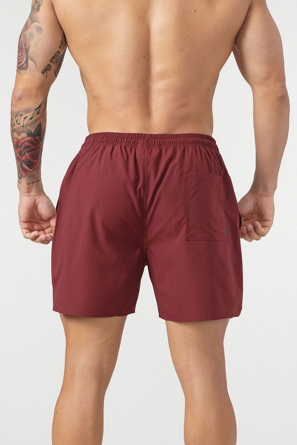 Burgundy Young LA 131 The Finest Shorts NZ | 9832067-LB