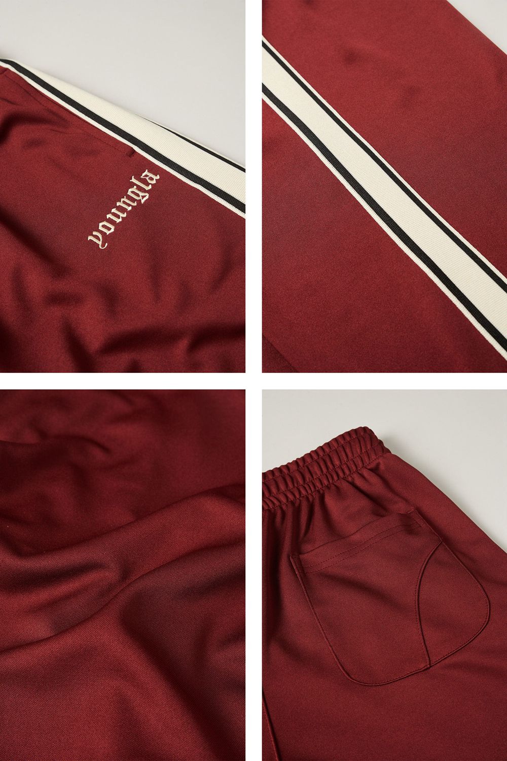 Burgundy Young LA 241 - Warm Up Pants NZ | 2746391-NE