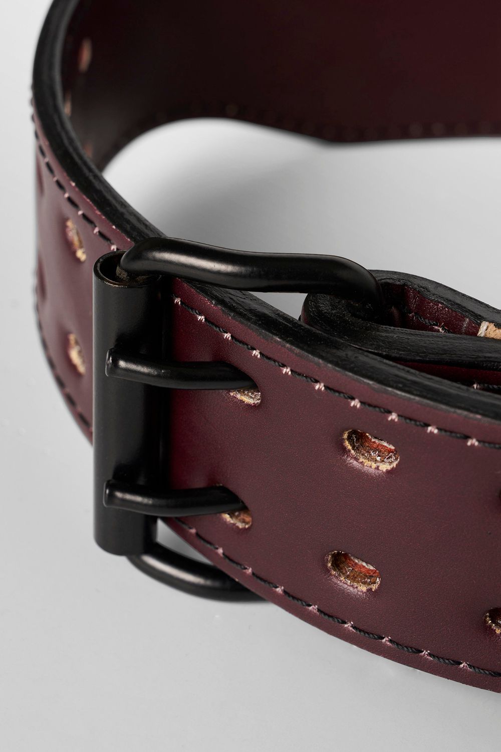 Burgundy Young LA 902 - 8mm Leather Belts NZ | 0564278-UN