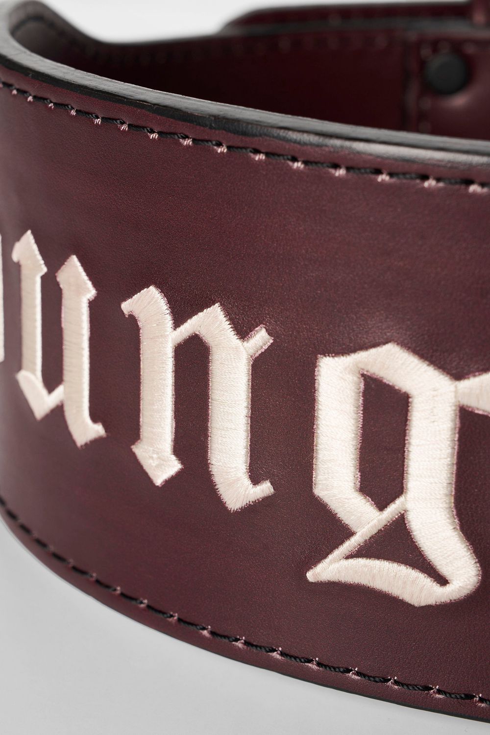 Burgundy Young LA 902 - 8mm Leather Belts NZ | 0564278-UN