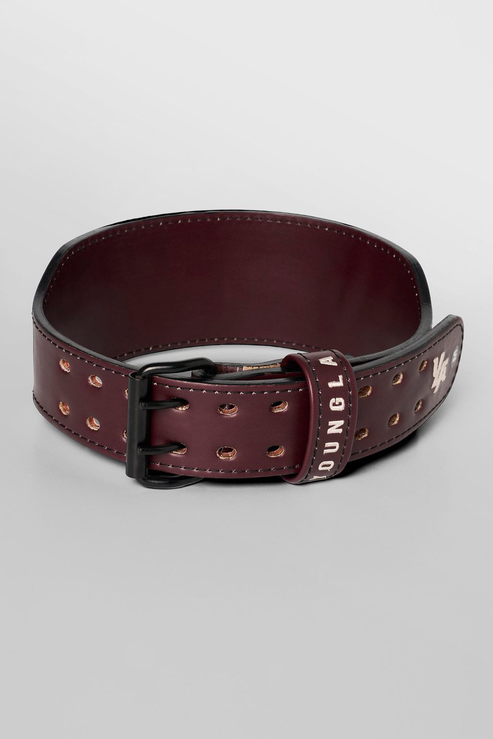 Burgundy Young LA 902 - 8mm Leather Belts NZ | 0564278-UN