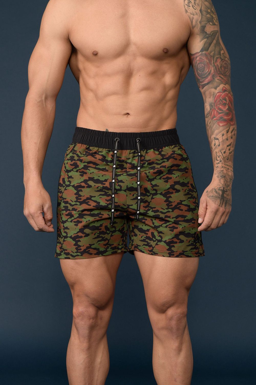 Camo Young LA 101 Bodybuilding Short Shorts NZ | 3854627-MW