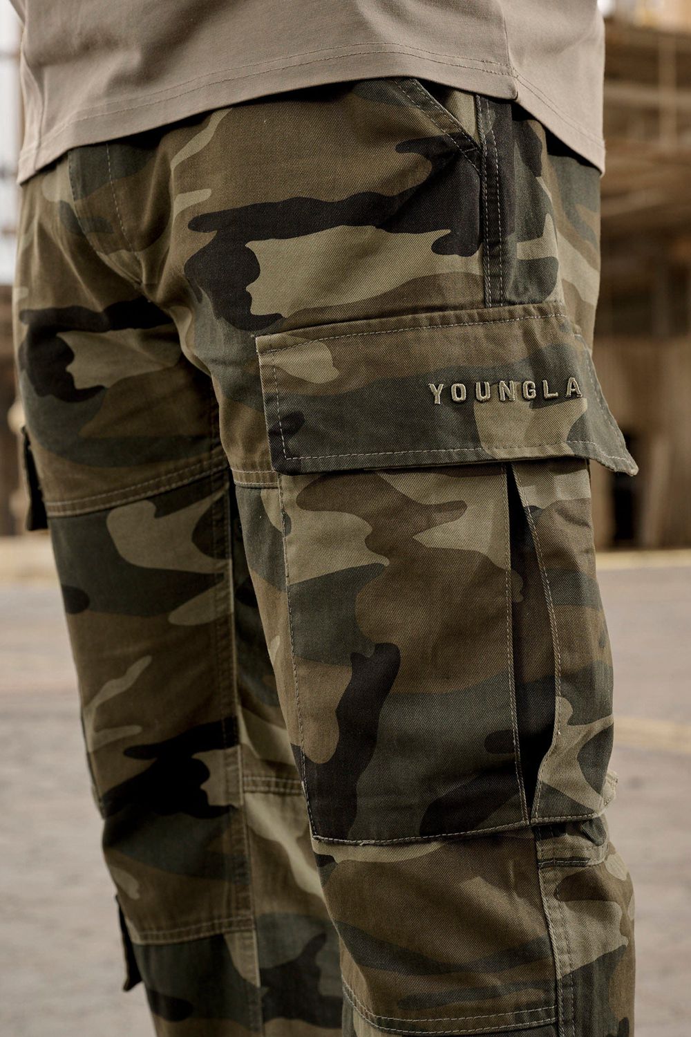 Camo Young LA 616 - Suburban Twill Cargos NZ | 3769401-VY