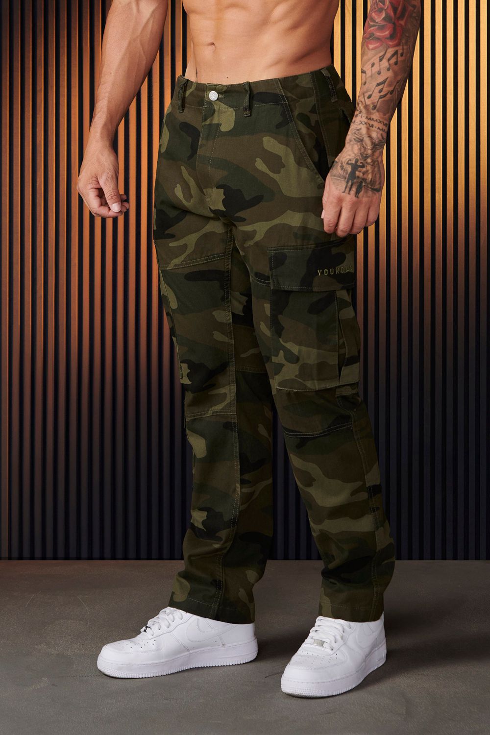 Camo Young LA 616 - Suburban Twill Cargos NZ | 3769401-VY