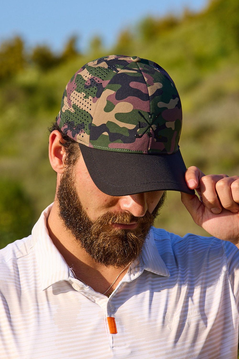 Camo Young LA 9047 - Tee Time Golf Hats NZ | 4072985-VB