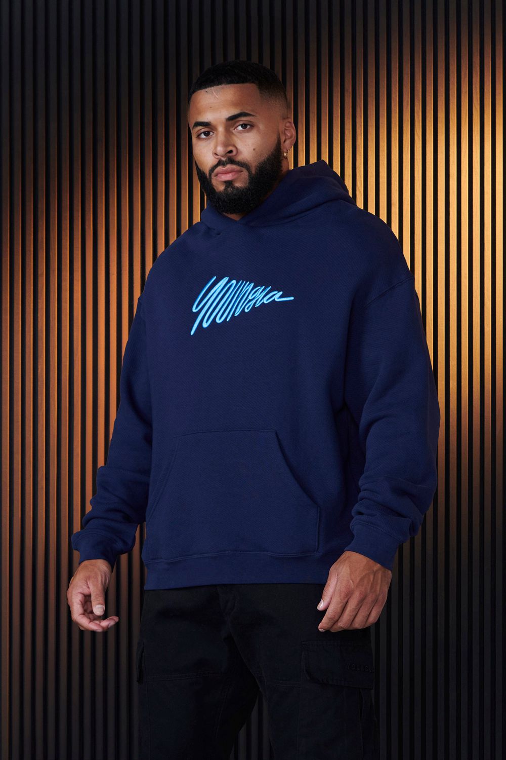 Dark Blue Young LA 510 - Wavy Hoodies NZ | 0514628-UT