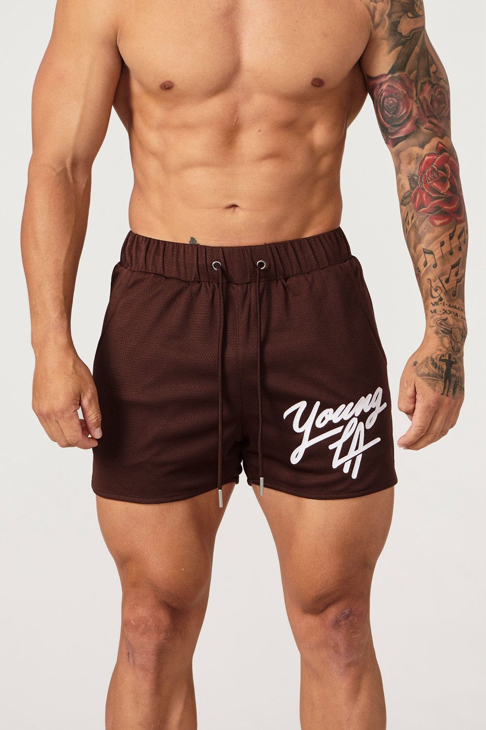 Dark Brown Young LA 104 Legacy Shorts NZ | 7459613-PI