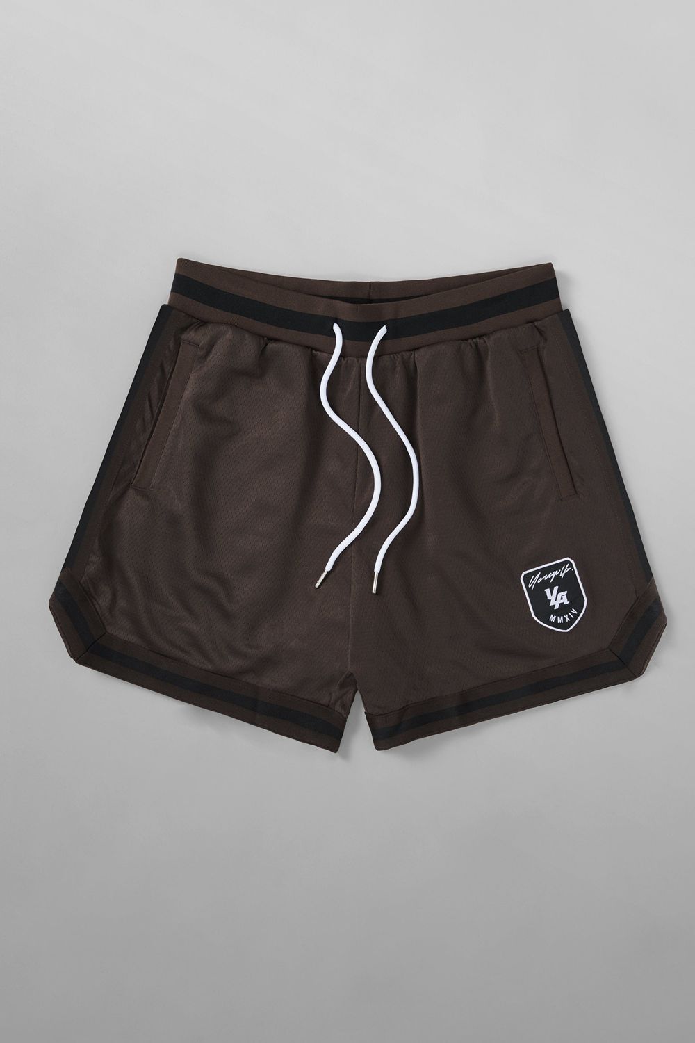 Dark Brown Young LA 133 Home Plate Shorts NZ | 2743598-TN