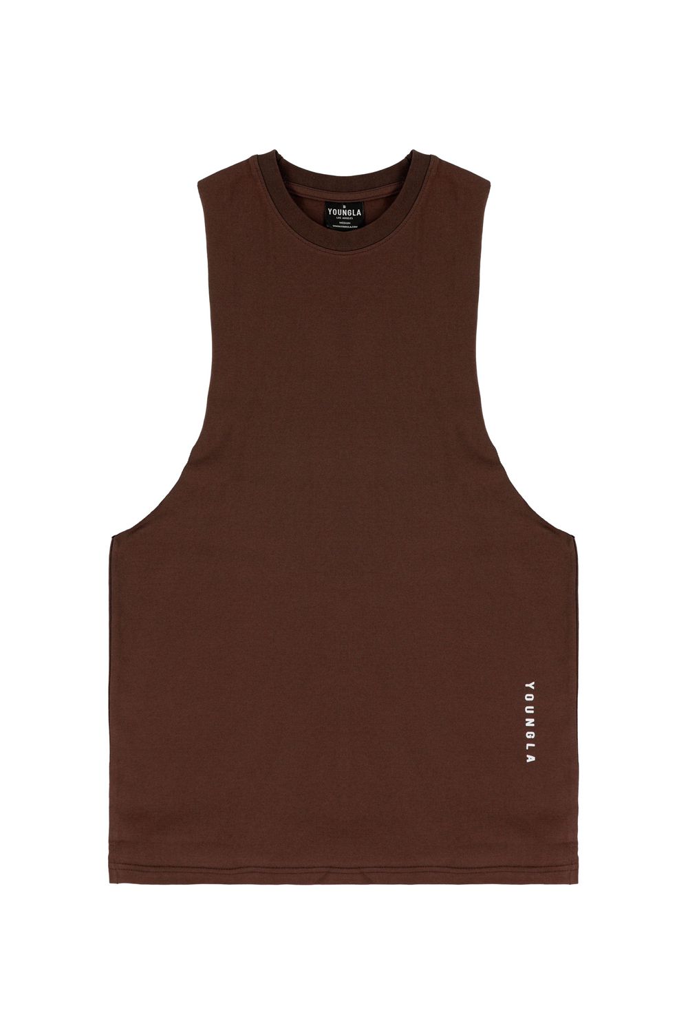 Dark Brown Young LA 317 Delt Tanks NZ | 8735124-MJ