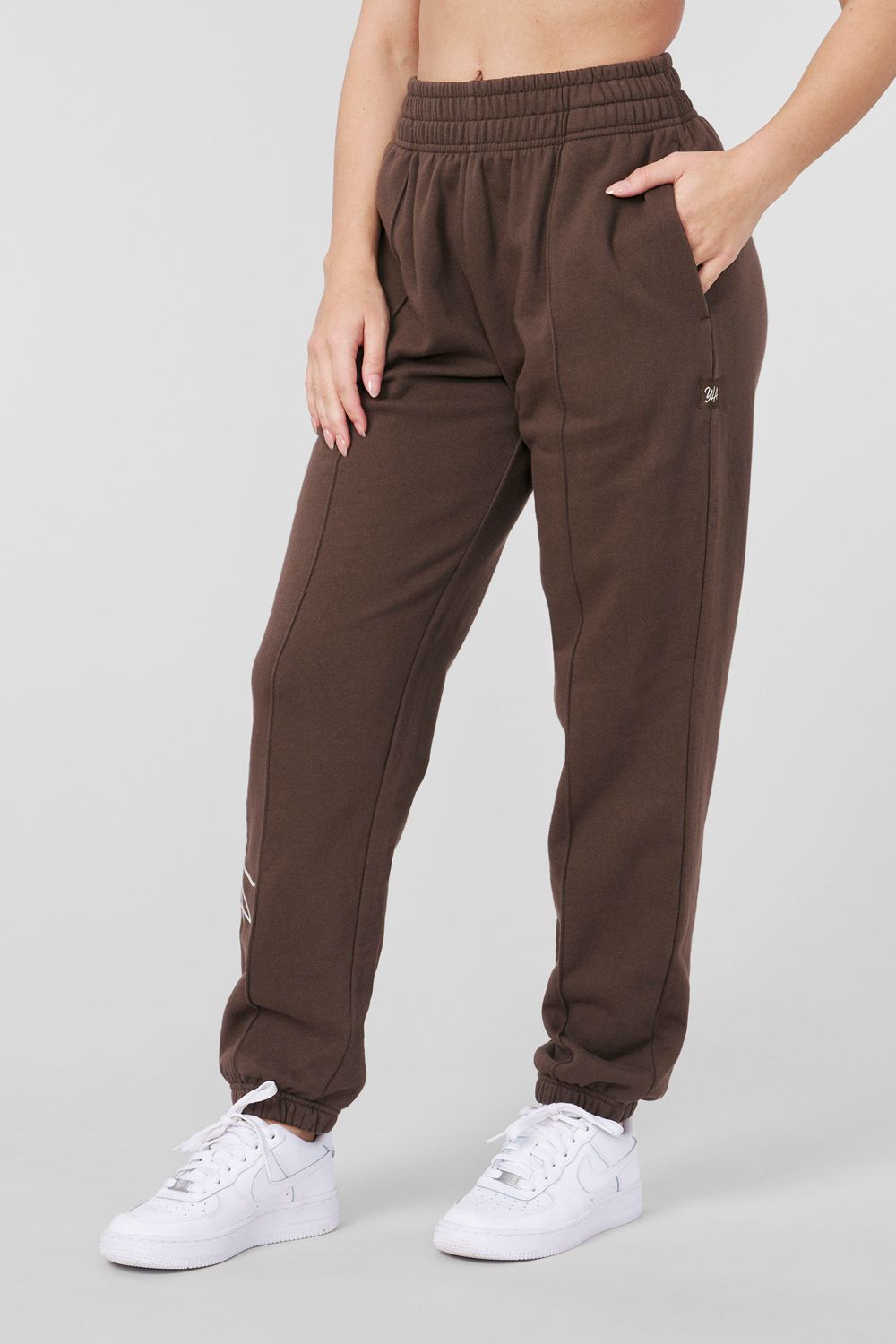 Dark Brown Young LA W202 - Script Joggers NZ | 5819267-ED