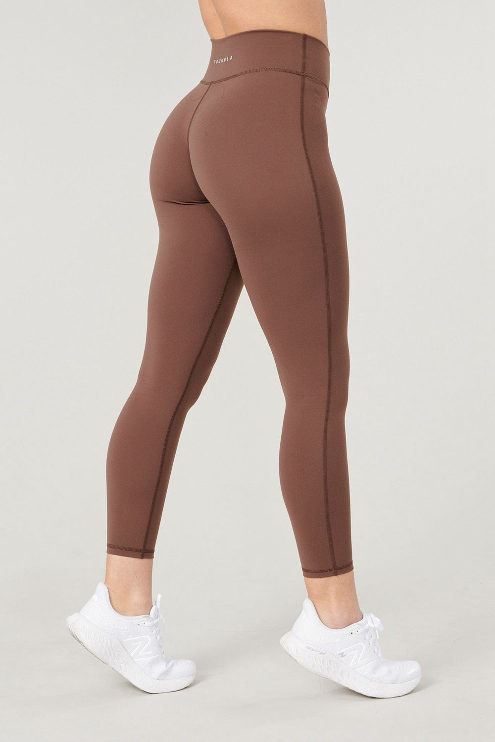 Dark Brown Young LA W221 - Staple Leggings NZ | 9248751-NJ