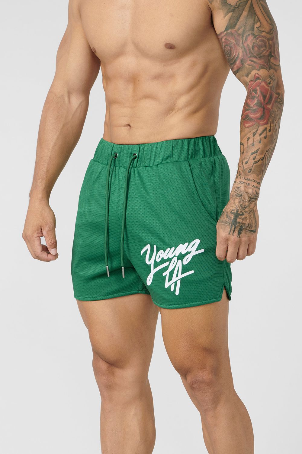 Green Young LA 104 Legacy Shorts NZ | 5160392-CE