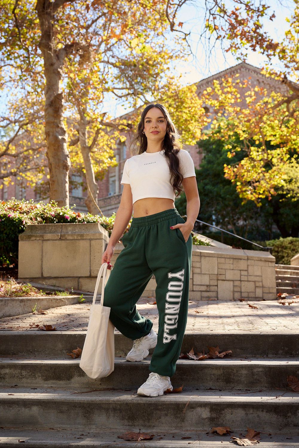 Green Young LA W223 - Campus Joggers NZ | 0421753-BA