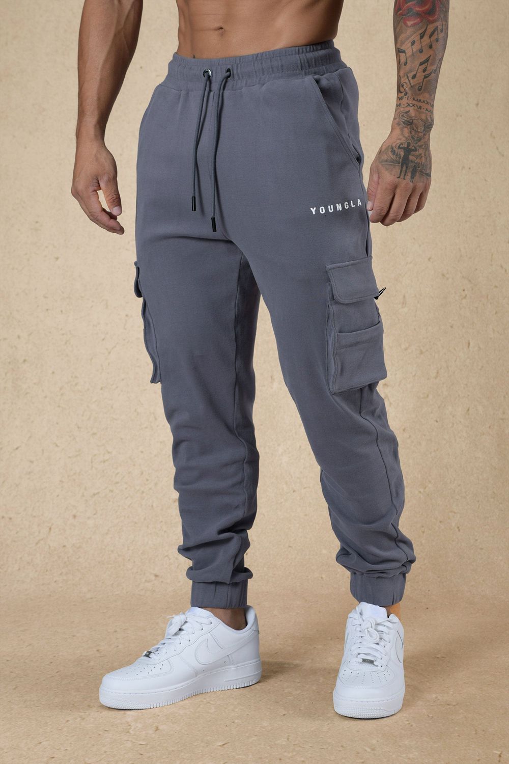 Grey Young LA 240 Cloud Rambo Joggers NZ | 3879104-JX