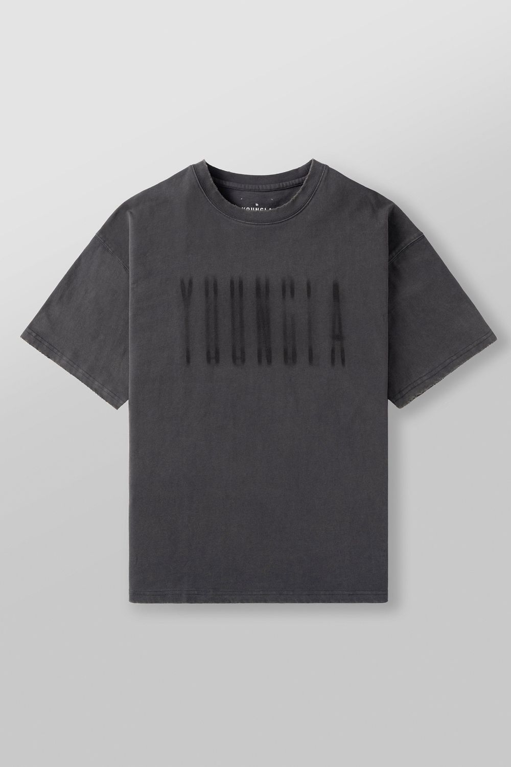 Grey Young LA 4075 - Blurry Heavyweight Tee NZ | 9341680-OI