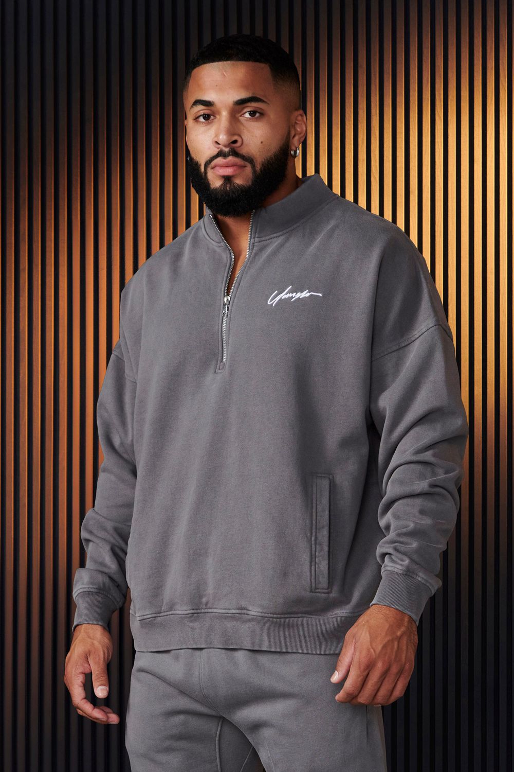 Grey Young LA 520 - Sunday Quarter Zips NZ | 9045286-TD