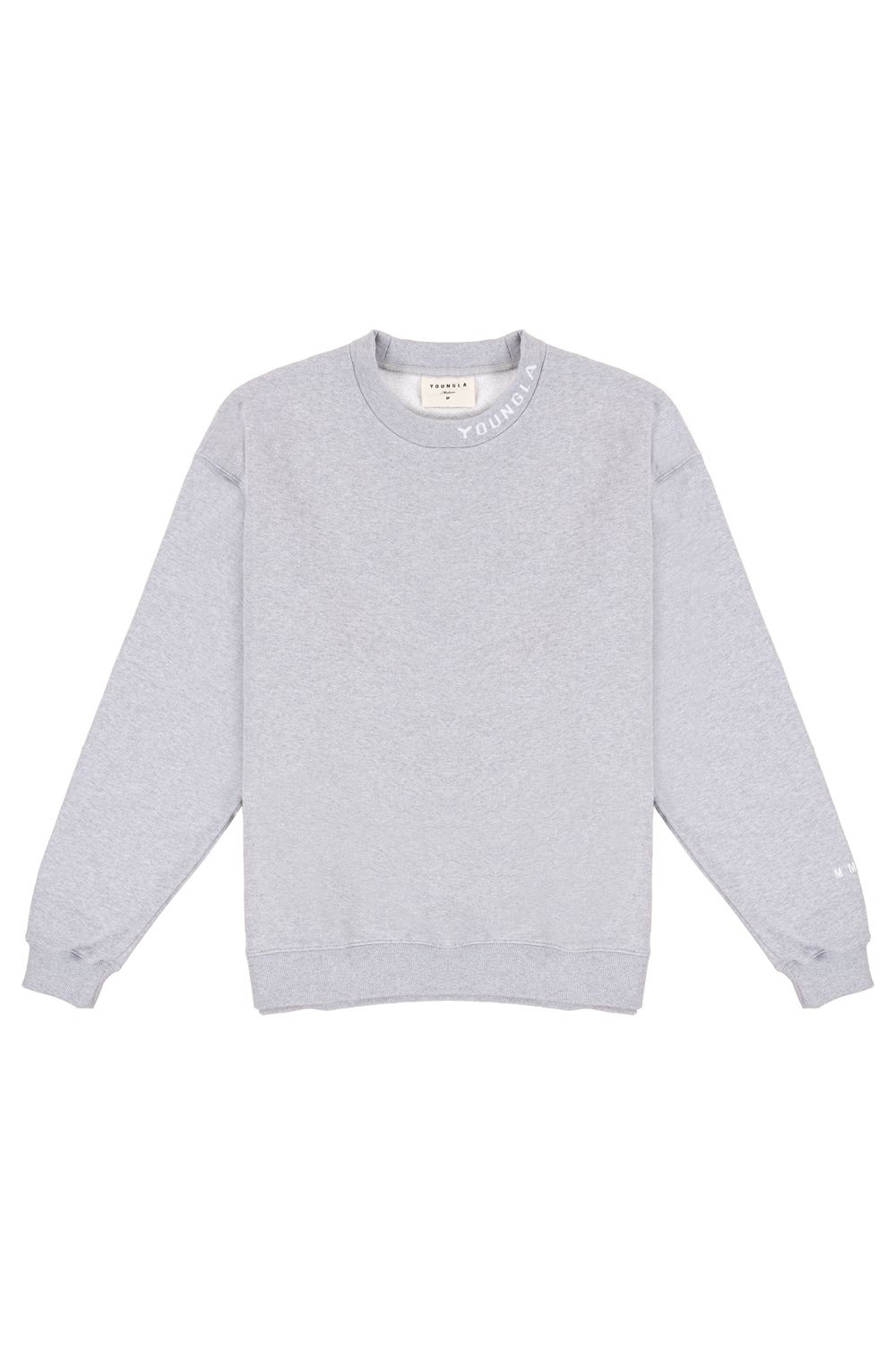 Grey Young LA 557 Trademark Crewnecks NZ | 5714093-UE