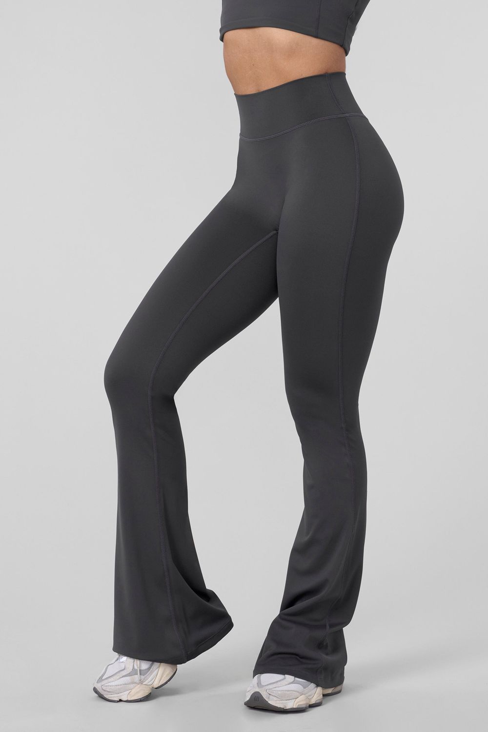 Grey Young LA W227 - Curve Flare Leggings NZ | 1467980-SU