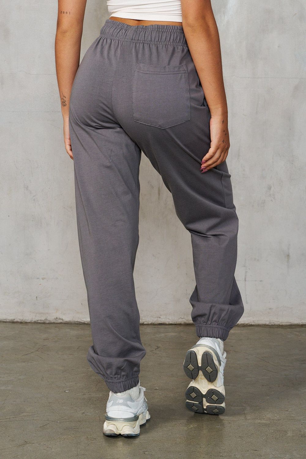 Grey Young LA W247 Pump Cover Joggers NZ | 5746098-BY