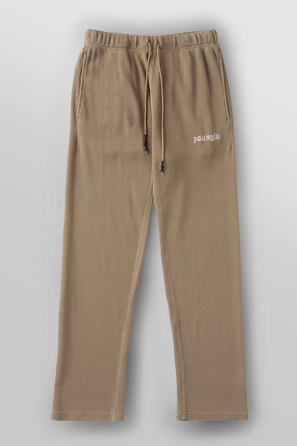 Khaki Young LA 230 - No Cuff Thermal Pants NZ | 0731529-TO