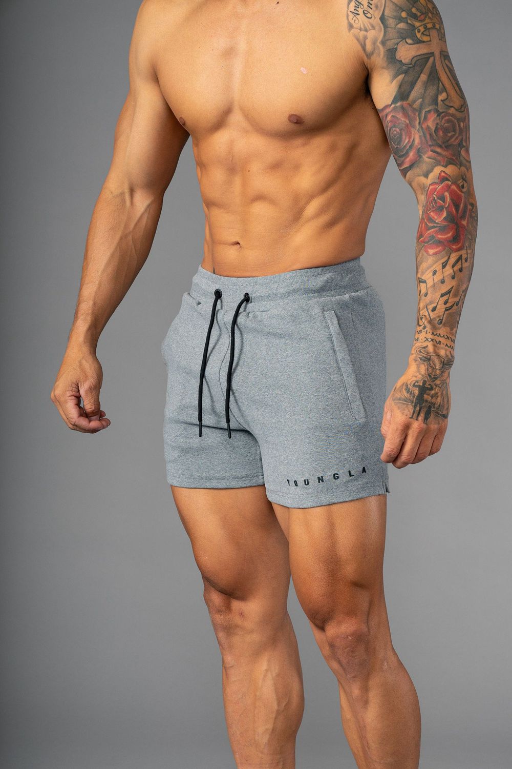 Light Grey Young LA 113 The Perfect Short Shorts NZ | 9124867-YG