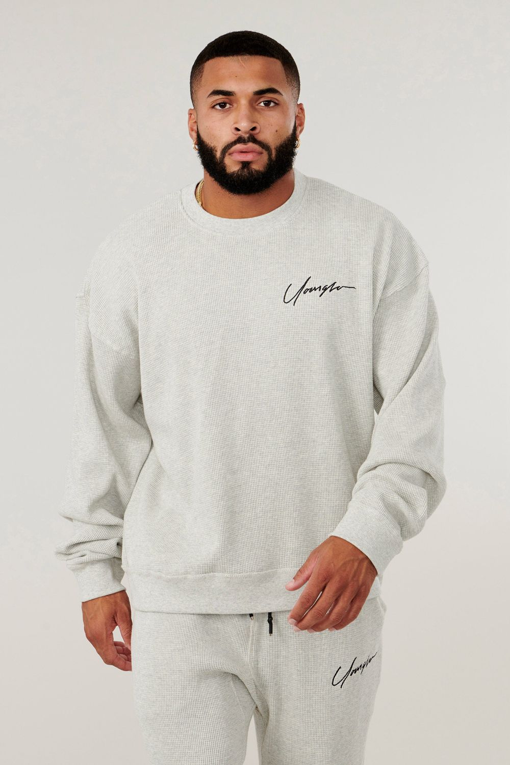 Light Grey Young LA 807 Cozy Thermal Longsleeves NZ | 1207854-WE