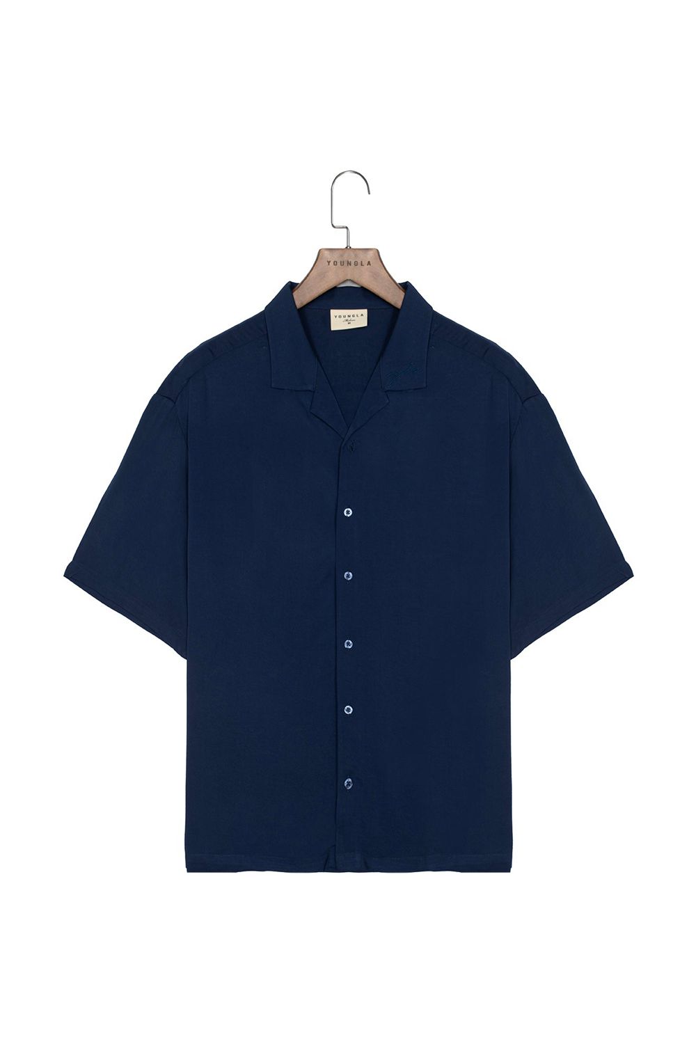 Navy Young LA 444 - Tulum Shirts NZ | 2437951-BL