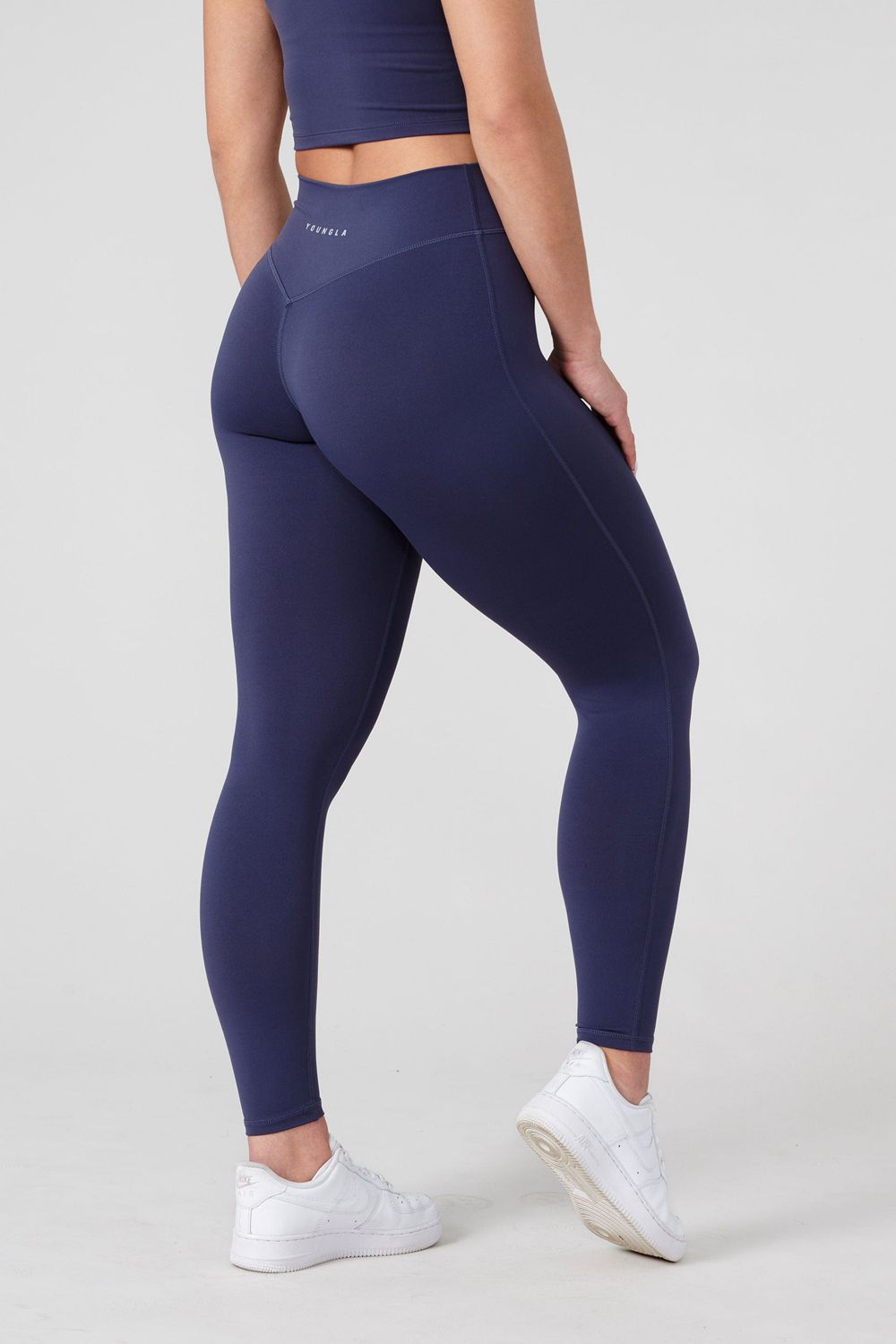 Navy Young LA W209 Level Up Leggings NZ | 6431987-ER