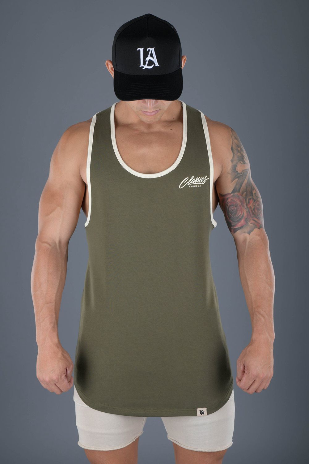 Olive Young LA 324 Classics Stringer Tank NZ | 6180352-FY