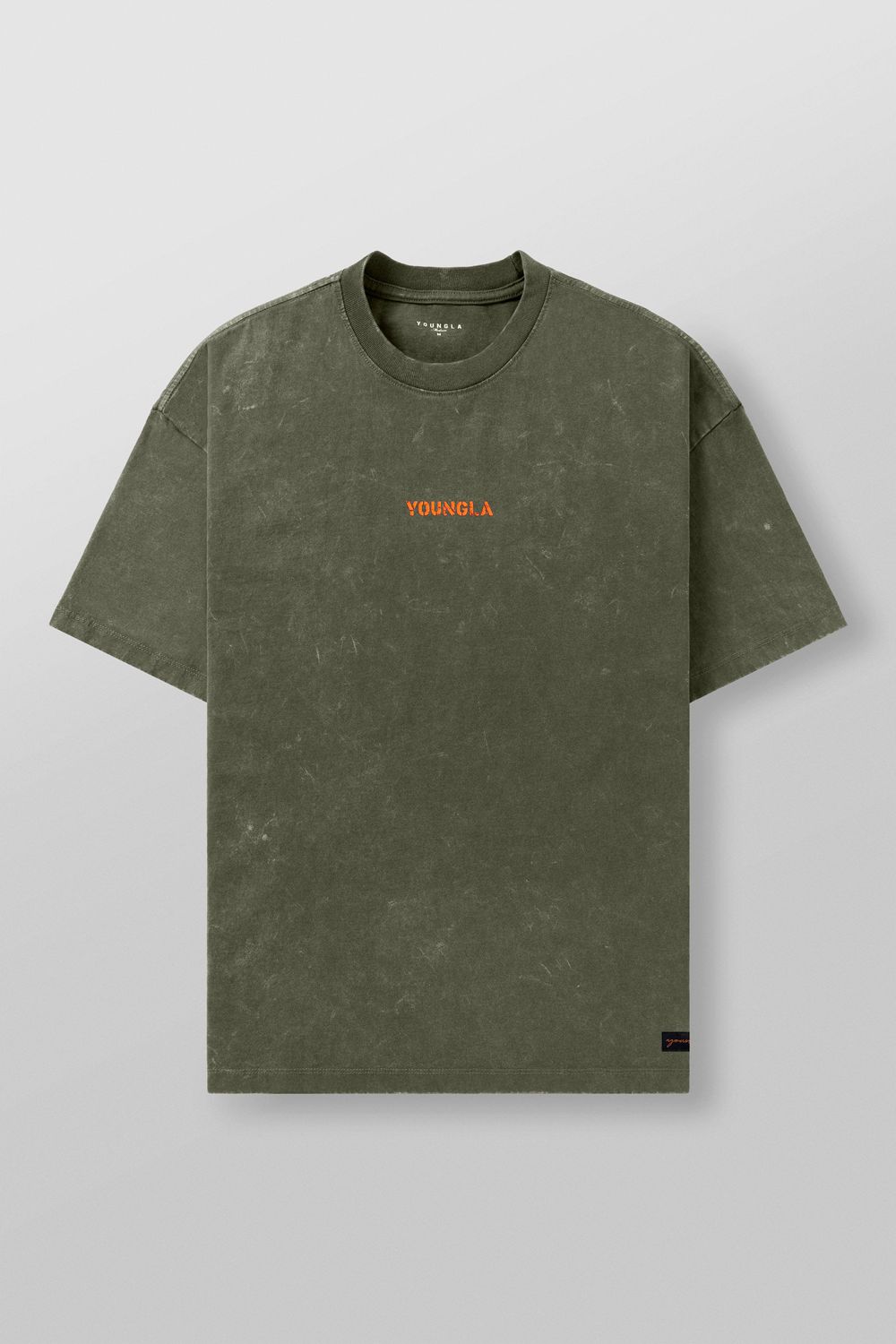 Olive Young LA 4014 - Orange Emblem Tees NZ | 7341986-HY